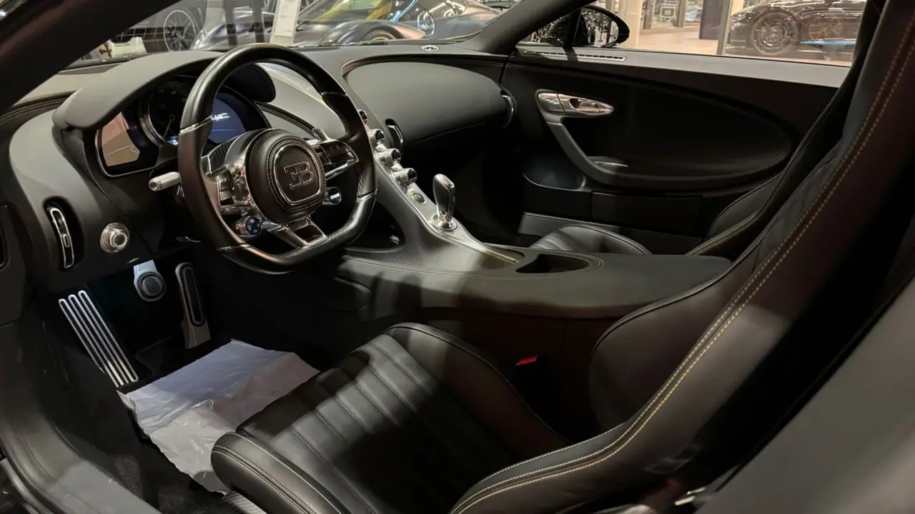 Bugatti Chiron 110 Ani 2019, rear view — Veyra Cars, Europe. The Bugatti Chiron 110 Ani carries the kind of output figures that redefine what a road…