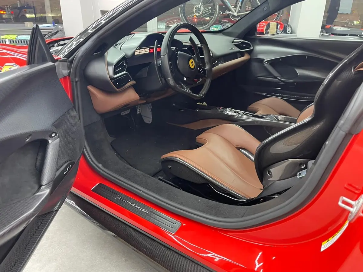 Ferrari 296 GTB 2023, front view — Veyra Cars, Europe. The Ferrari 296 GTB is built for drivers who want the car itself to be the point of the…