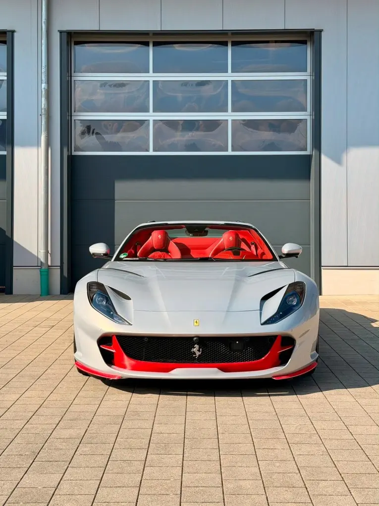 Ferrari 812 GTS 2024, front view — Veyra Cars, Europe. The 2024 Ferrari 812 GTS pairs a 789 hp output with four seats, a combination that sets…