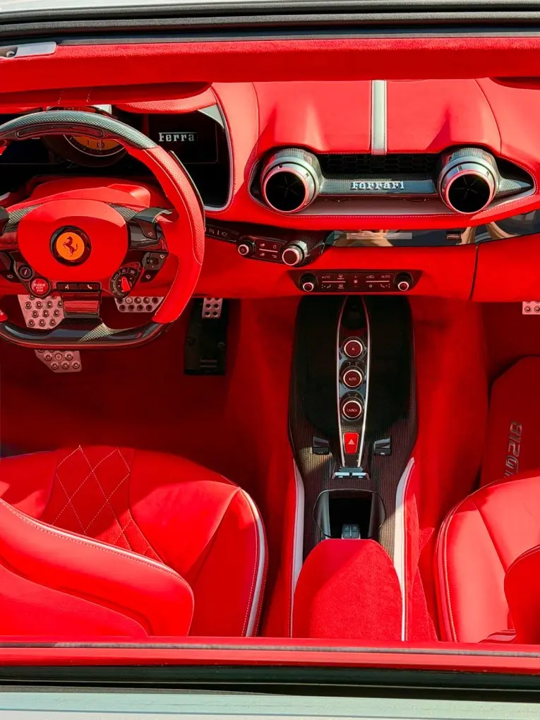 Ferrari 812 GTS 2024, dashboard — Veyra Cars, Europe. The 2024 Ferrari 812 GTS pairs a 789 hp output with four seats, a combination that sets…