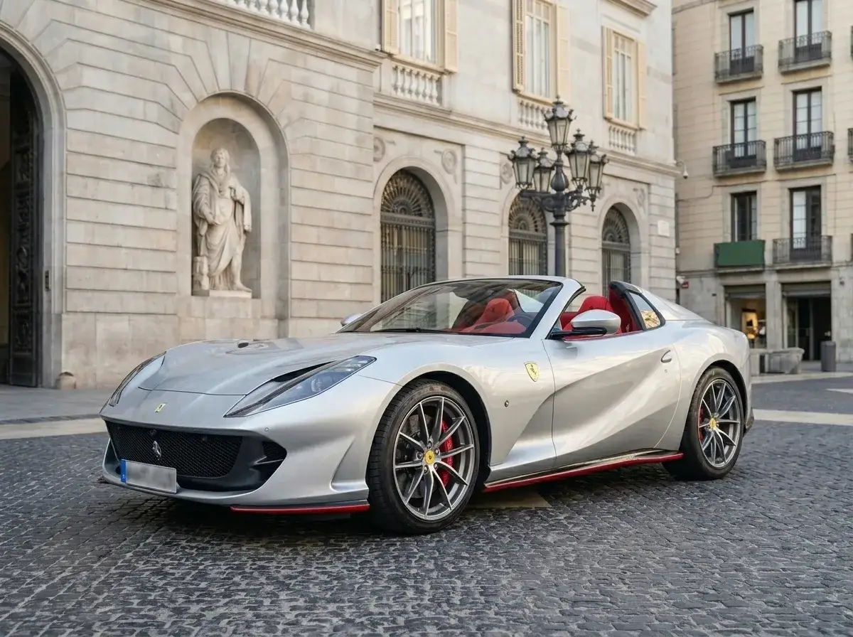 Ferrari 812 GTS 2024, side profile — Veyra Cars, Europe. The 2024 Ferrari 812 GTS pairs a 789 hp output with four seats, a combination that sets…