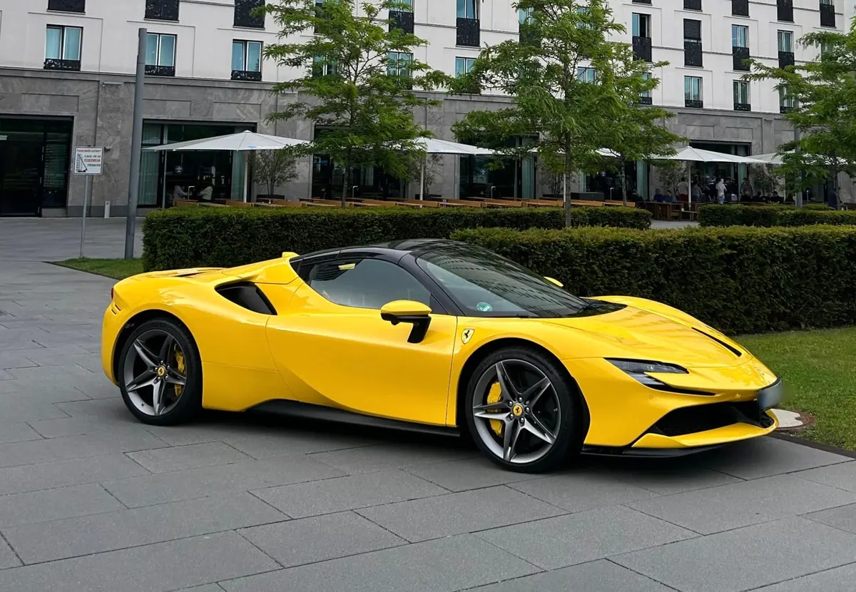 Ferrari SF90 Spider 2024 — Veyra Cars, Europe. The Ferrari SF90 Spider is the most powerful car in this fleet, with 986 hp sent through…