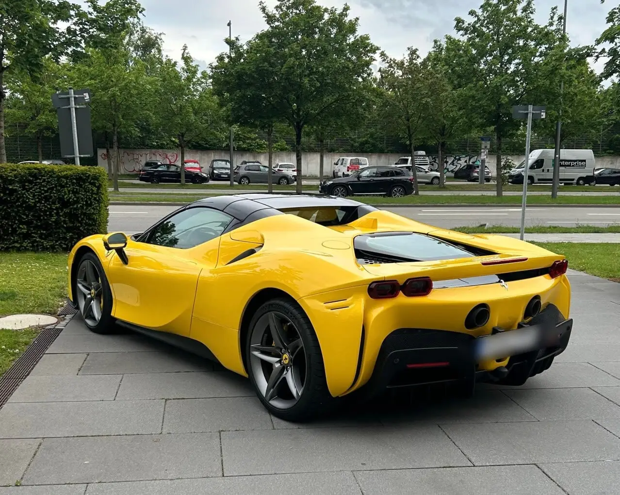 Ferrari SF90 Spider 2024, front view — Veyra Cars, Europe. The Ferrari SF90 Spider is the most powerful car in this fleet, with 986 hp sent through…