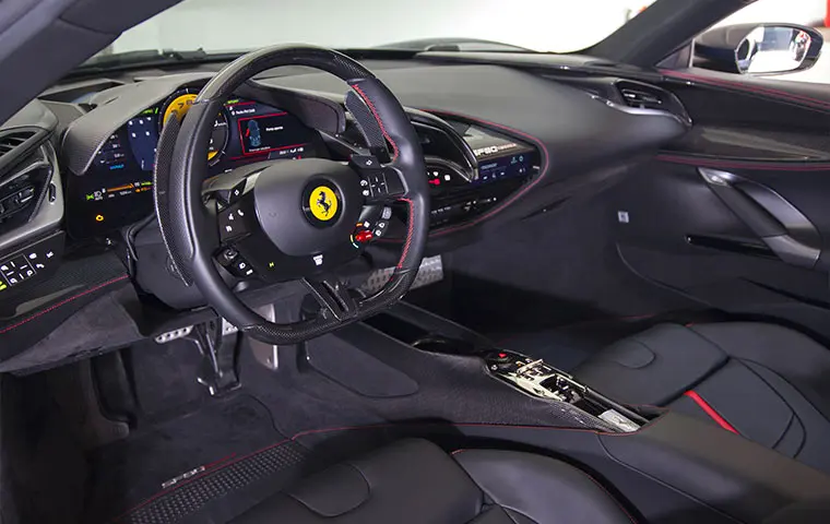 Ferrari SF90 Stradale 2025, exterior — Veyra Cars, Europe. The Ferrari SF90 Stradale is a two-seat supercar built around a 1000 hp output, and it…
