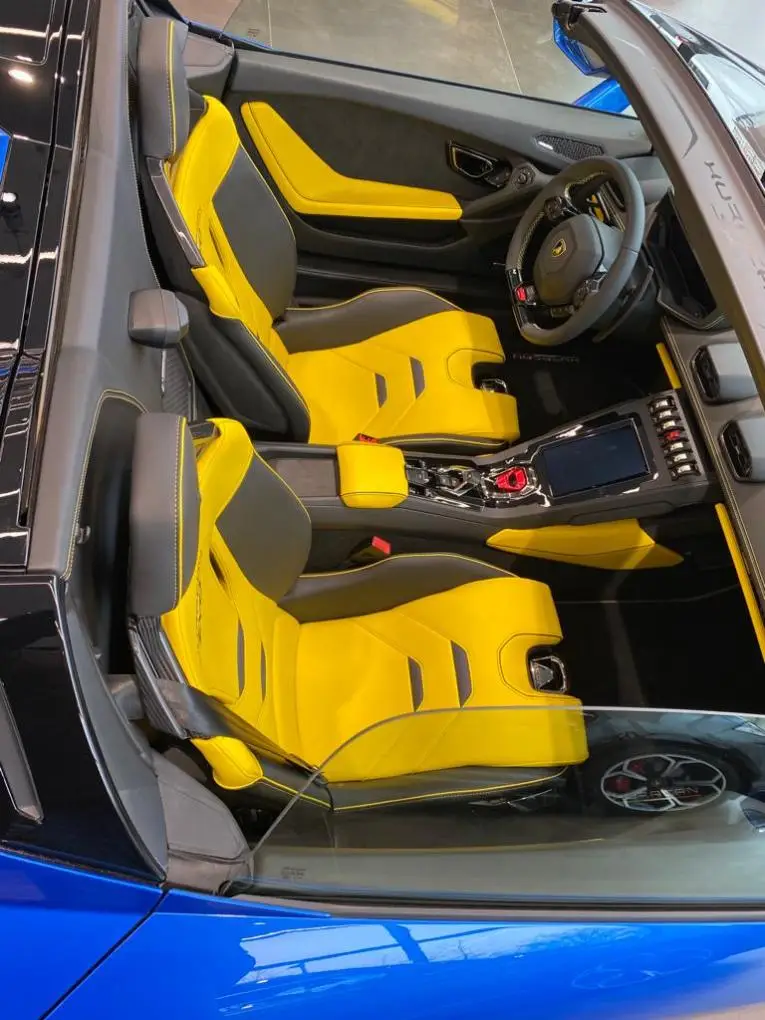Lamborghini Huracan Evo Spyder 2022, exterior — Veyra Cars, Europe. The Lamborghini Huracan Evo Spyder pairs a naturally aspirated V10 producing 640 hp with…