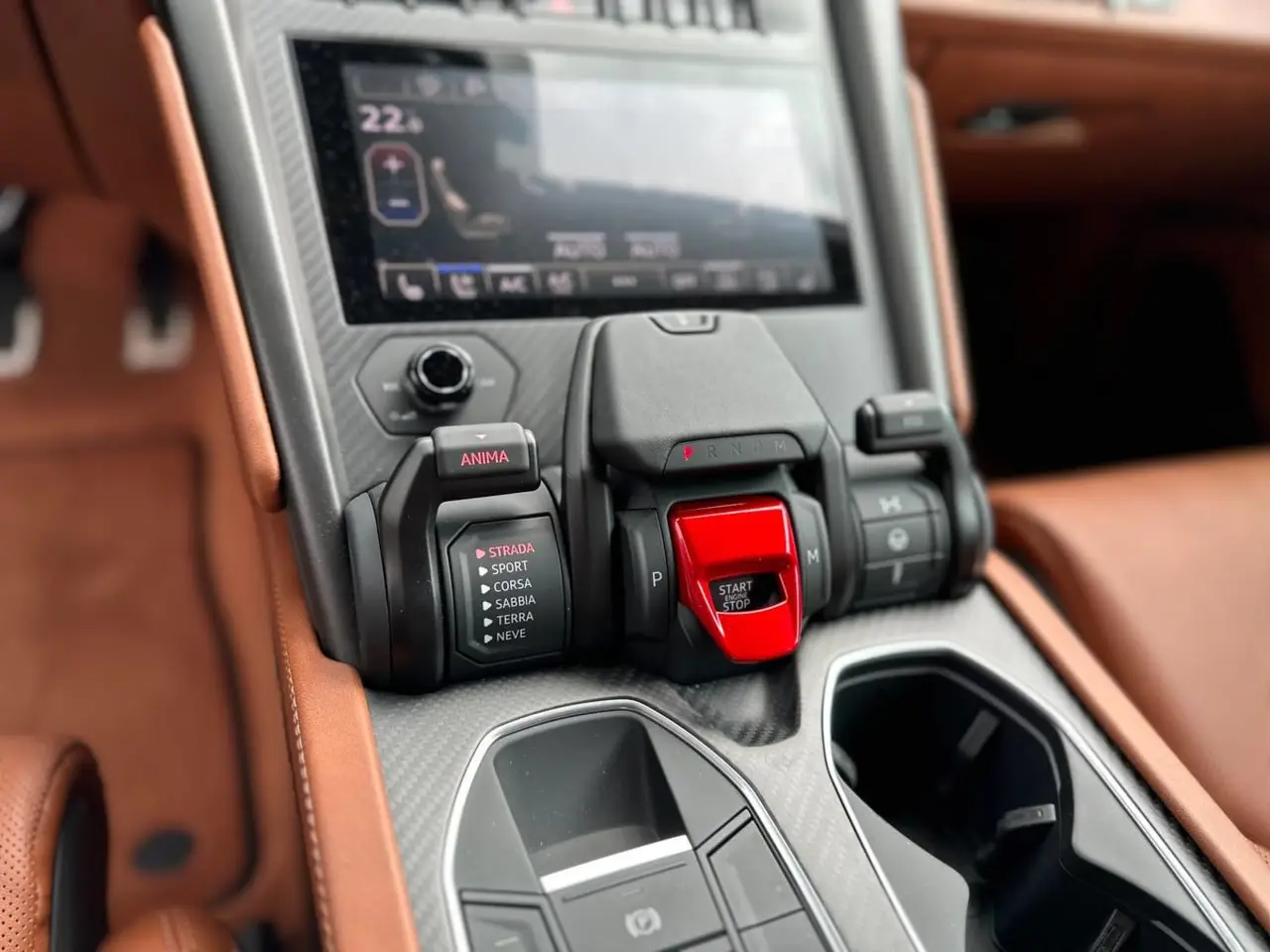 Lamborghini Urus S 2023, interior — Veyra Cars, Europe. The Lamborghini Urus S pairs a 657 hp V8 with five-seat practicality, a combination few…