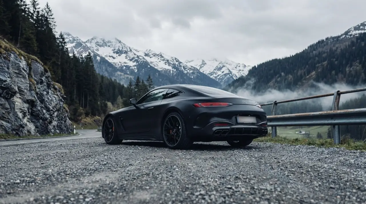 Mercedes Benz GT63 AMG Coupe 2024, front view — Veyra Cars, Europe. The Mercedes-Benz GT63 AMG Coupe reads as a statement rather than a mere sports car: a…