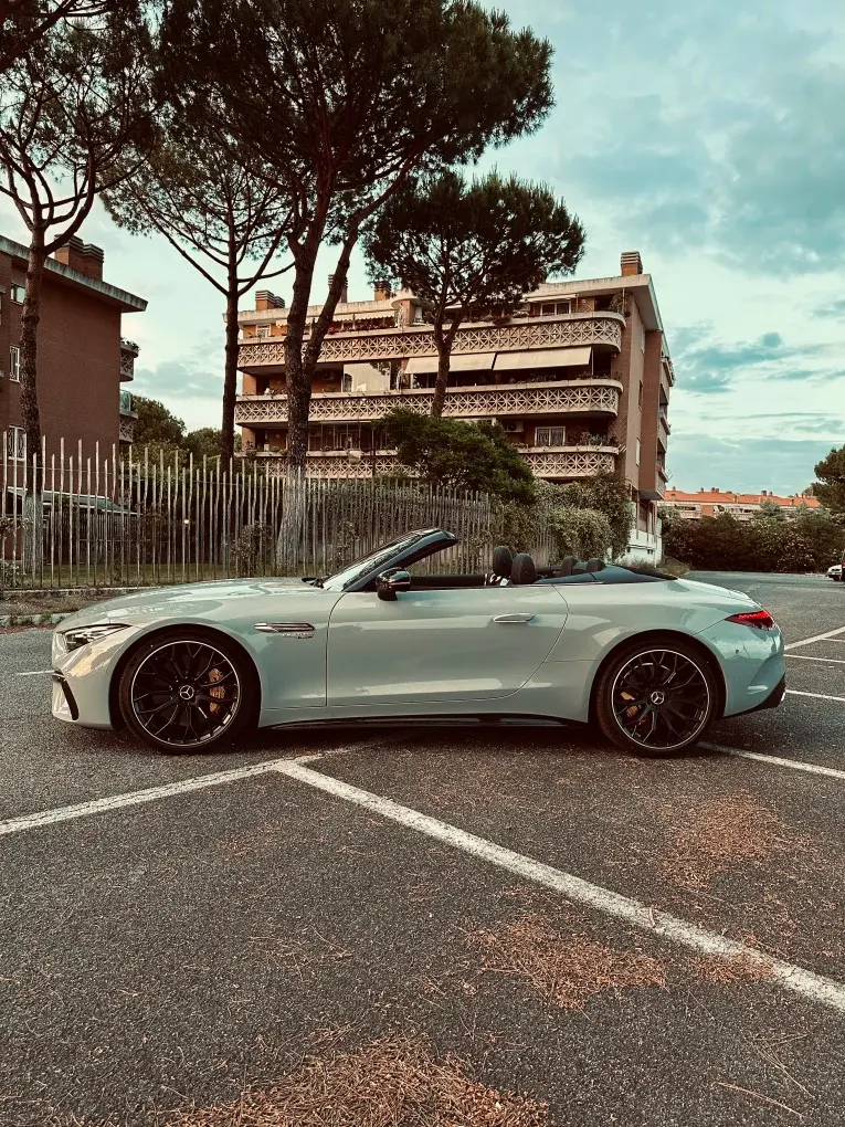 Mercedes Benz SL63 Cabrio 2023, exterior — Veyra Cars, Europe. The Mercedes Benz SL63 Cabrio pairs 585 hp with a four-seat cabin, a rare combination in…