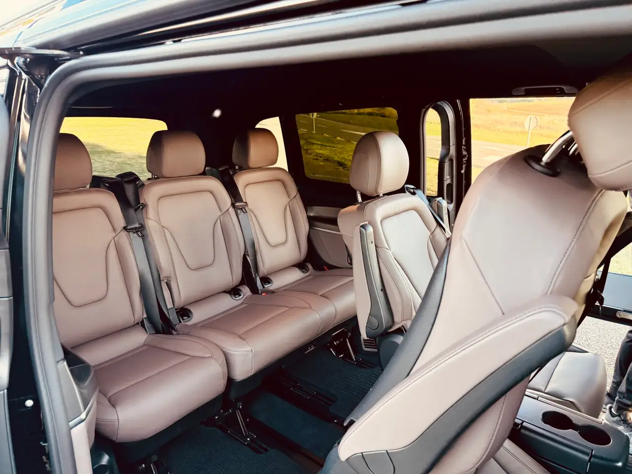 Mercedes Benz V300 4x4 XL Exclusive 7 seats 2025, interior — Veyra Cars, Europe. The 2025 Mercedes Benz V300 4x4 XL Exclusive is built for groups who need space without…