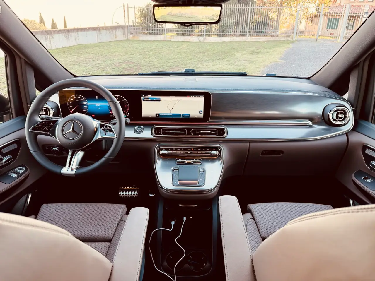 Mercedes Benz V300 4x4 XL Exclusive 7 seats 2025, dashboard — Veyra Cars, Europe. The 2025 Mercedes Benz V300 4x4 XL Exclusive is built for groups who need space without…