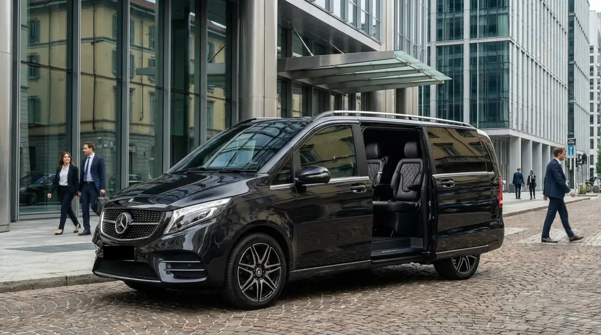 Mercedes V Class 2026, interior — Veyra Cars, Europe. The Mercedes Benz V Class is built around one priority: moving a group of up to eight…