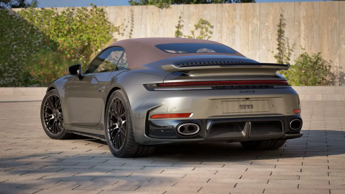 Porsche 911 992 Carrera Turbo S Cabrio 2026, exterior — Veyra Cars, Europe. The 2026 Porsche 911 992 Carrera Turbo S Cabrio pairs 650 hp with the four-seat…