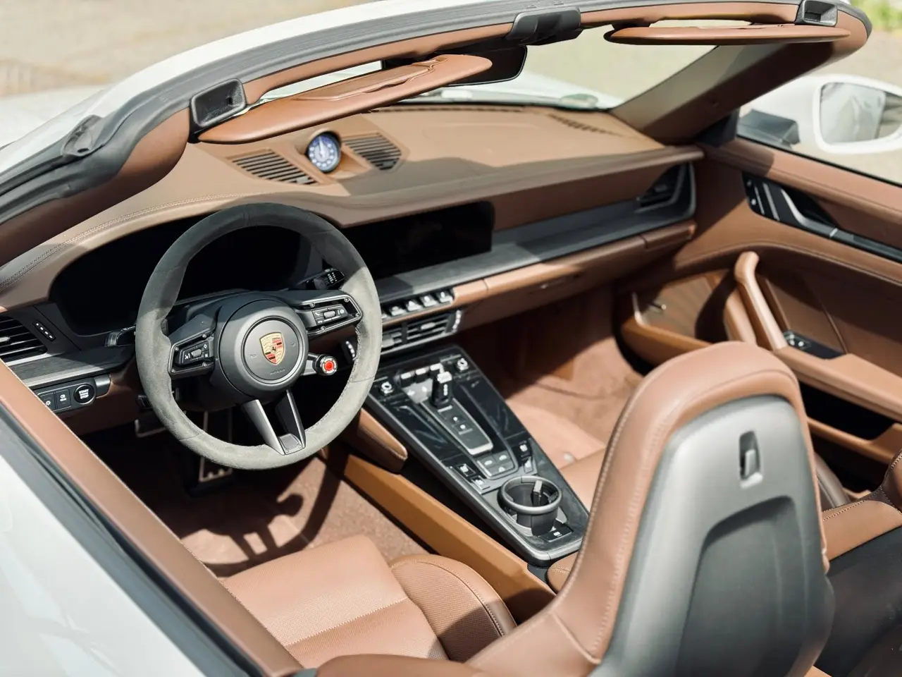 Porsche 992.2 Carrera 4 GTS Cabrio 2025, interior — Veyra Cars, Europe. The 2025 Porsche 992.2 Carrera 4 GTS Cabrio pairs 540 hp with all-wheel drive, a…