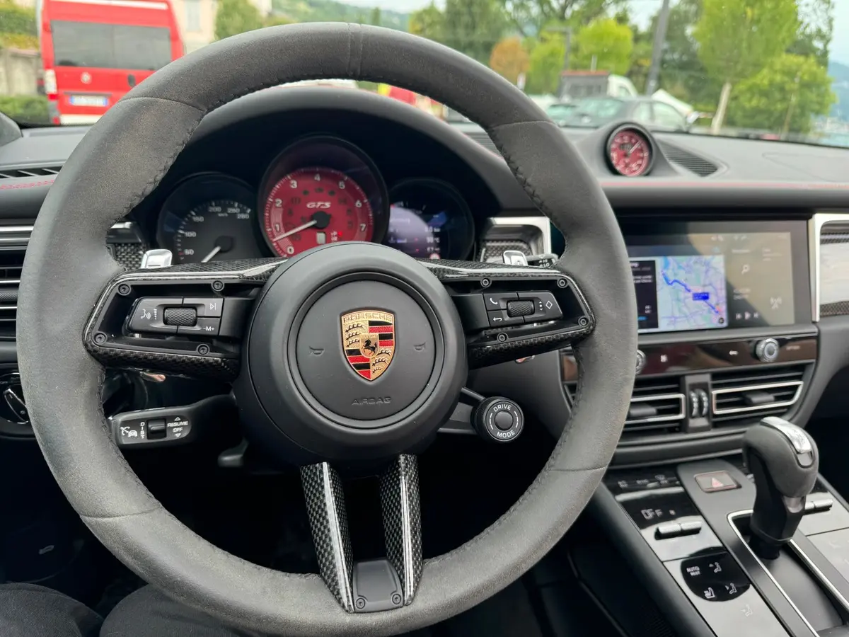 Porsche Macan GTS 2024, interior — Veyra Cars, Europe. The Porsche Macan GTS pairs the practicality of a five-seat SUV with the sharper…