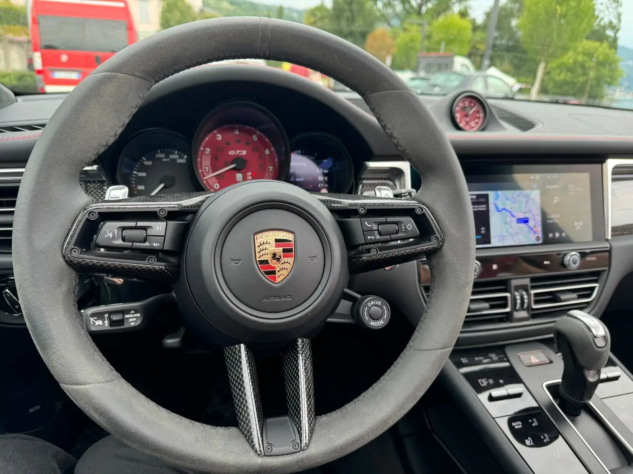 Porsche Macan GTS 2024, interior — Veyra Cars, Europe. The Porsche Macan GTS pairs the practicality of a five-seat SUV with the sharper…