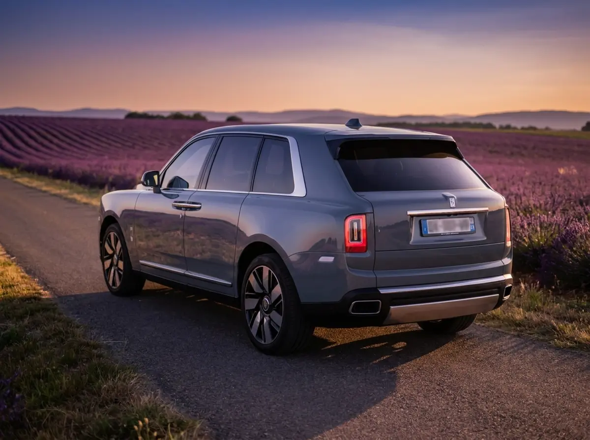 Rolls-Royce Cullinan 2025, front view — Veyra Cars, Europe. The Rolls-Royce Cullinan carries its 563 hp with the kind of restraint that defines the…