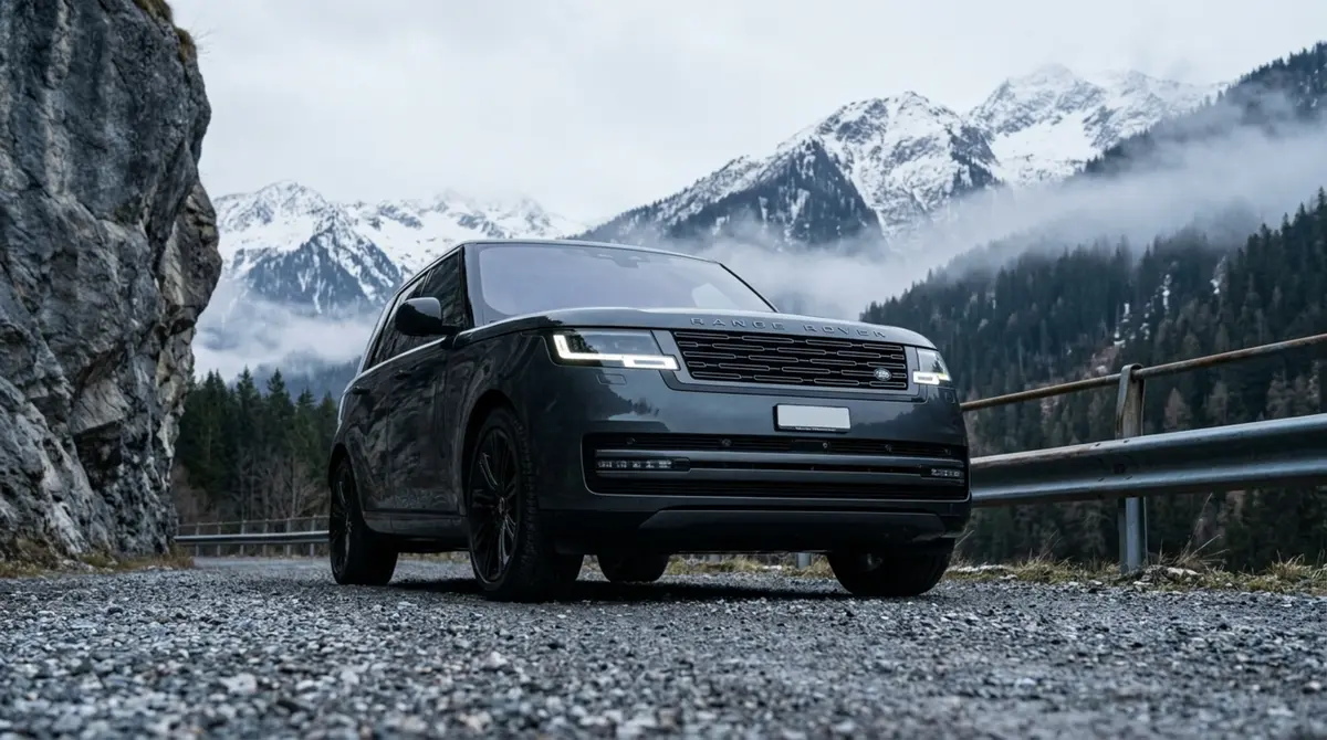 Rover Range Rover Autobiography P530 2026, rear view — Veyra Cars, Europe. The Range Rover Autobiography P530 carries its size without apology. At 530 hp, the…