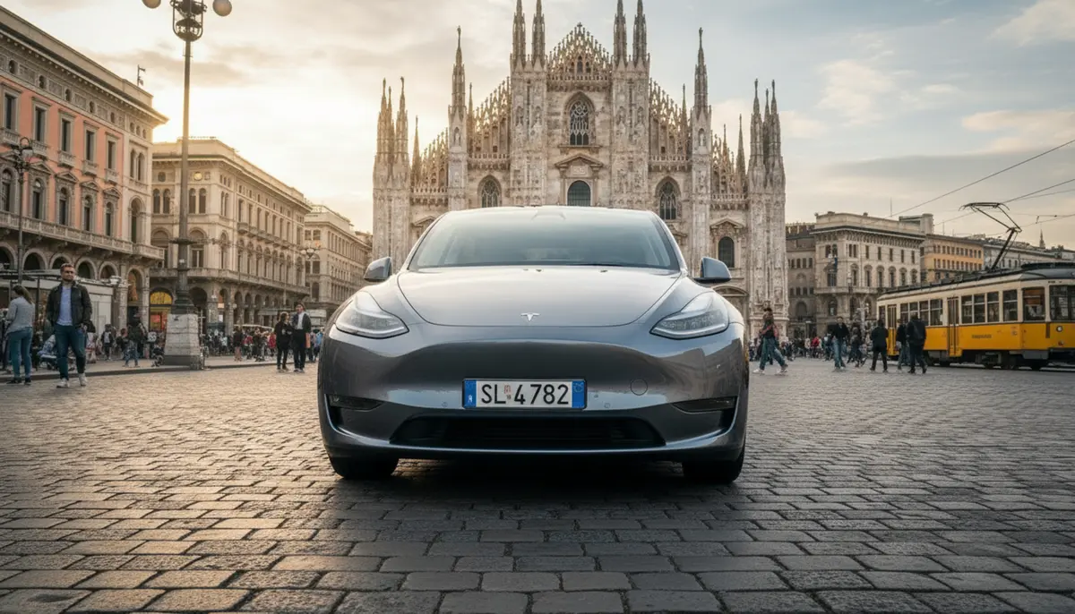 Tesla Model Y Long Range 2023, front view — Veyra Cars, Europe. The 2023 Tesla Model Y Long Range brings 378 hp and a quiet, composed driving character…